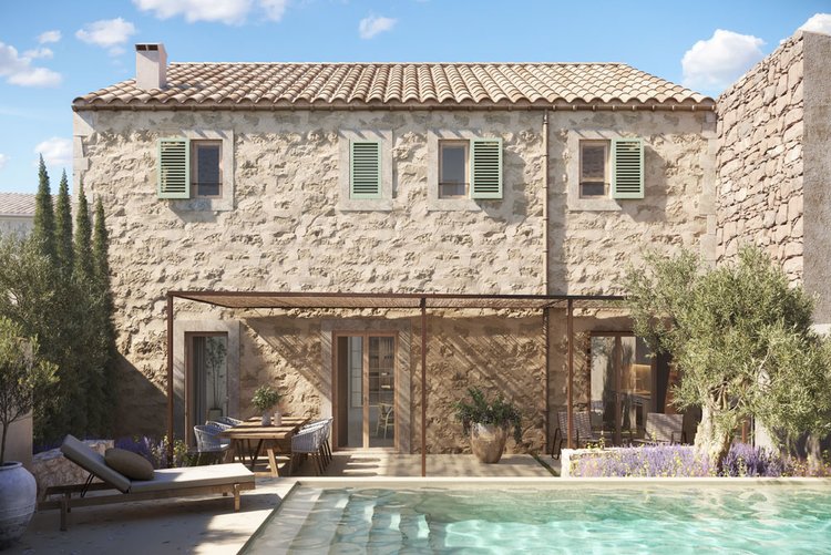 Casa adosada en venta en Es Llombards para reformar
