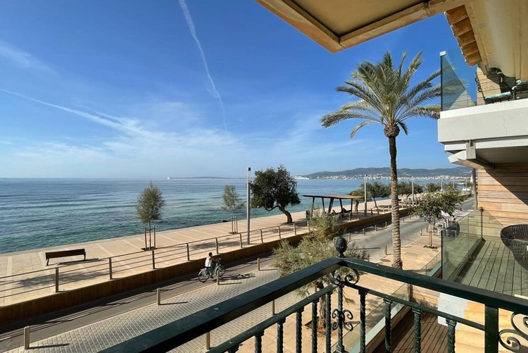 Piso con vistas al mar en Palma en alquiler larga temporada