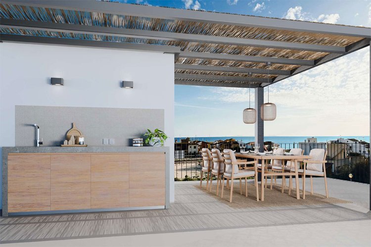House with sea views for sale at the Sa Rapita marina