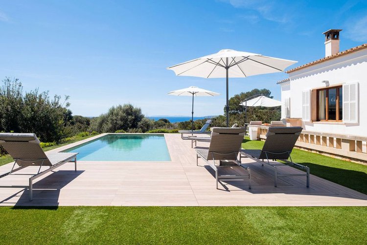 Haus mit Meerblick in Cala Figuera zu vermieten