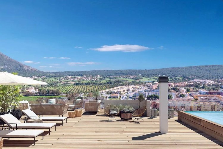 Neubau Apartment mit pivaten Pool in Santa Ponsa zu verkaufen