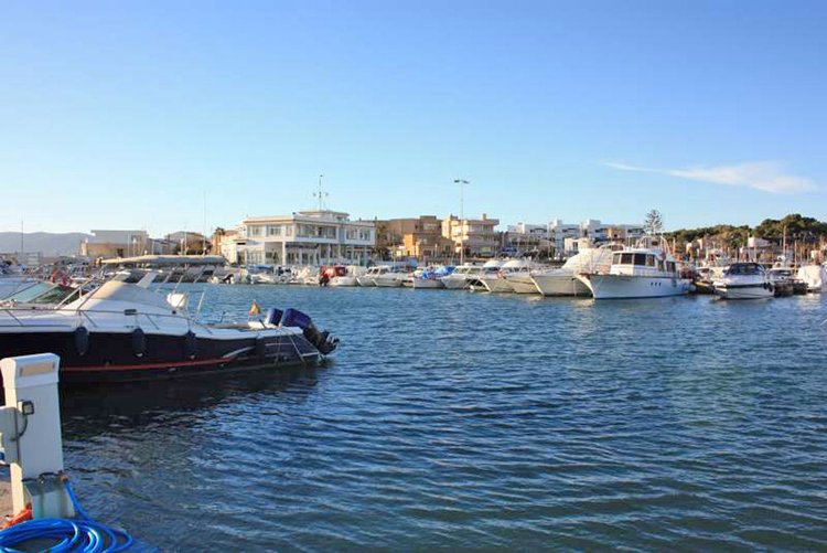 Cala Gamba Yachthafen östlich von Palma de Mallorca