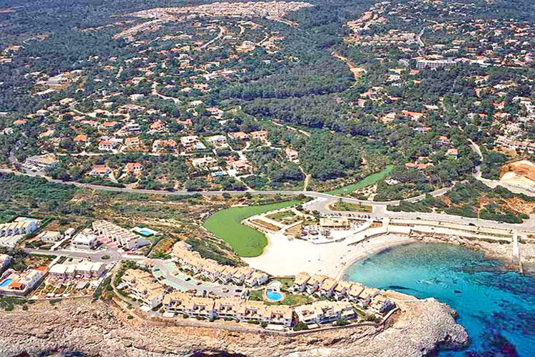 Urbanización de Cala Murada, en la costa este de Mallorca