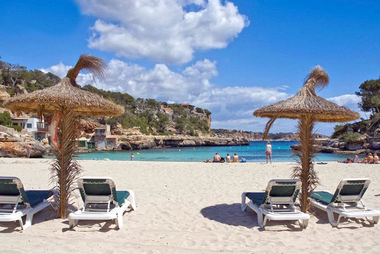 Playa de Cala Llombards Mallorca Descripción