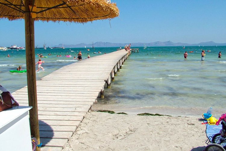 Strand Alcudia Strandbeschreibung und Immobilienangebote