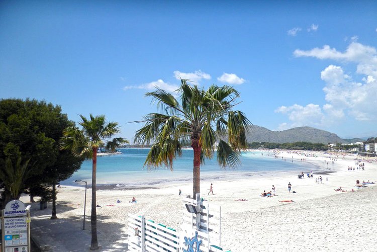 Alcudia Strand Beschreibung und Bilder