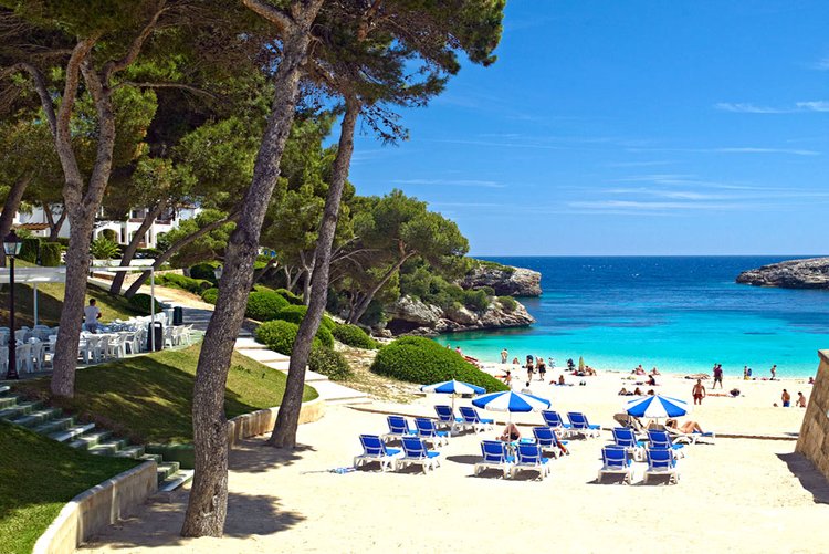 Strand Cala Esmeralda Beschreibung Strände Cala Dor