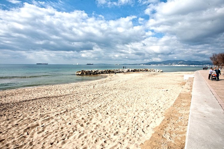 Palma de Mallorca beach Ciudad Jardin info