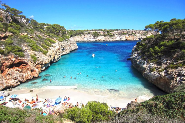 Strand Calo des Moro Beschreibung und Informationen zur Bucht