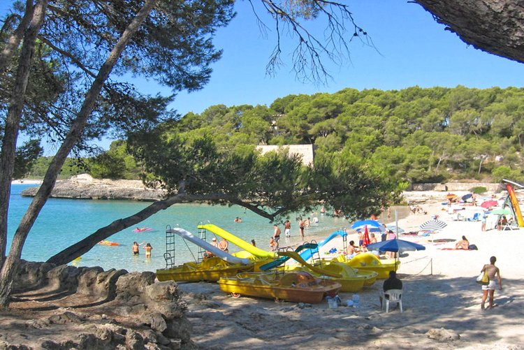 Strand Cala Mondrago bei Santanyi auf Mallorca