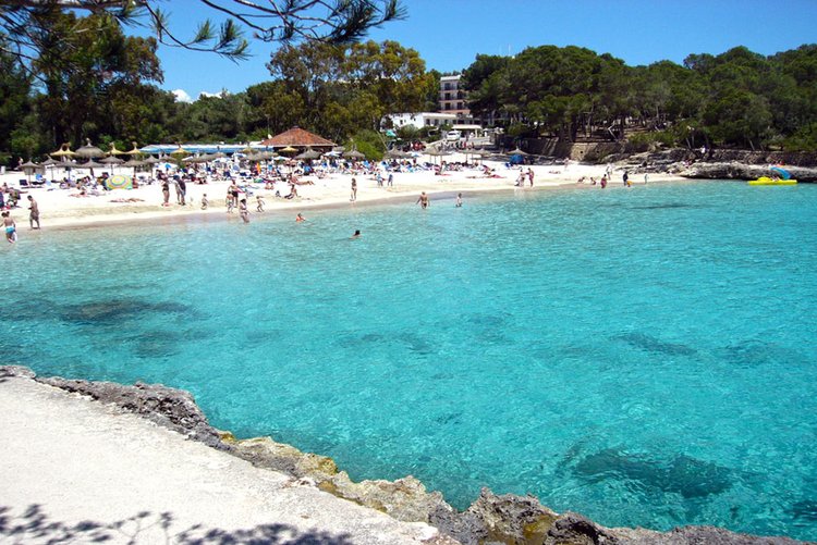 Sandstrand Cala Mondrago in Santanyi Strandbeschreibung und Infos